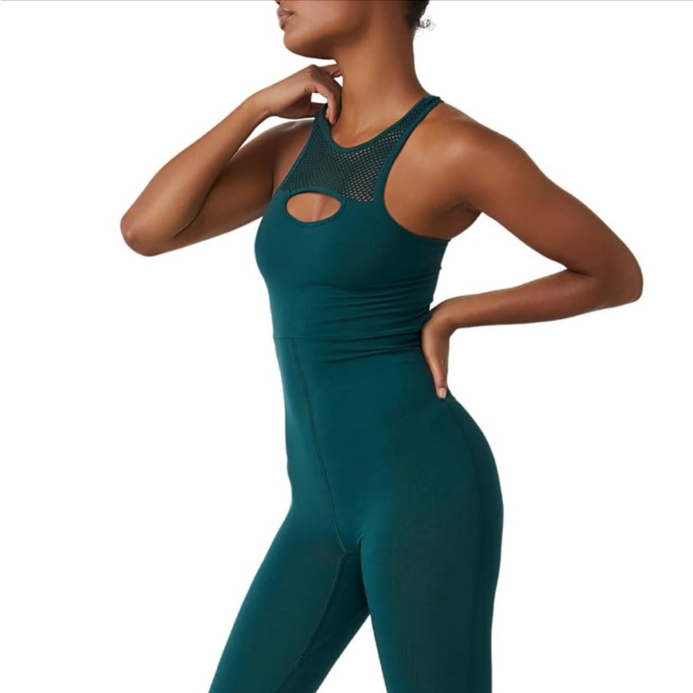 Free People Movement Free Style One-Piece Workout Jumpsuit NWT size XS/S